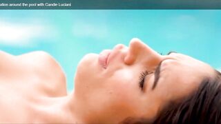 Sexo en la piscina con un sugar daddy mayor