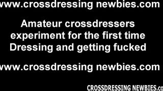 Vestir-me como uma mulher deixa meu pau tão duro