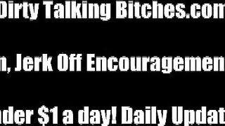 Muovi il tuo cazzo mentre io scuoto le mie tette JOI