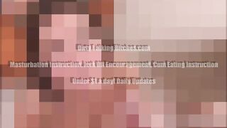 Blow a big load for me baby JOI