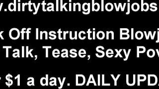 Adoro succhiare cazzi grossi come il tuo JOI