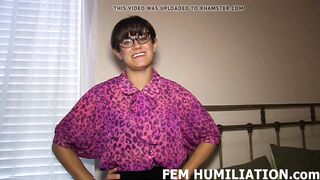 Entrenaré tu trasero con juguetes cada vez más grandes.