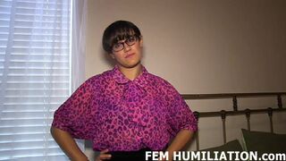 Lets train your virgin ass with some big dildos