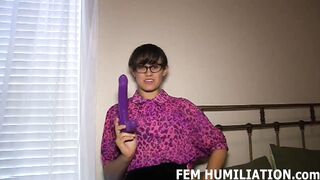 I caught you trying on my panties