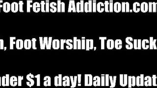 Dominado pelos pés perfeitos da princesa Anna