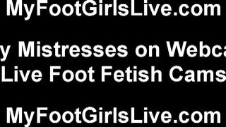 Stare at my feet while your stroke your cock