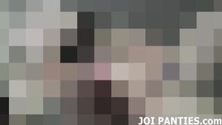 Setz dich und lass mich dir mein neues Höschen vorführen, JOI