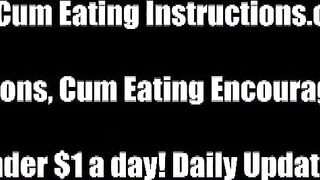 Ti ho beccato a masturbarti, è ora di mangiare CEI