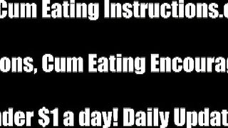 Coma seu esperma para sua princesa