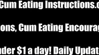 Te vas a correr en tu propia boca CEI