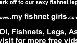 Lass mich dir einen POV-Handjob in nichts als Netzstrümpfen geben, JOI