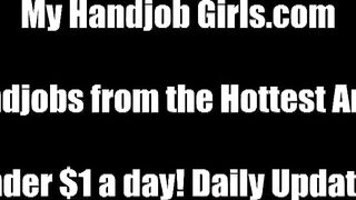 Macy pays her rent with a handjob