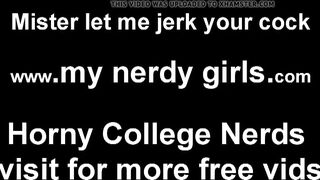 Les filles ringardes vous rendent vraiment dur, n'est-ce pas ? JOI