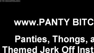 Guardami giocare con la mia figa in mutandine JOI