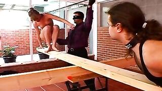 Gagged and humiliated