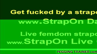 Questo strapon allenerà il tuo culo per un vero cazzo