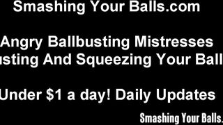 Femdom Ballbusting Humiliation Punition