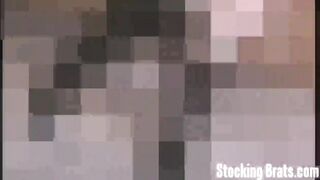 Guarda noi tre che giochiamo con le nostre calze