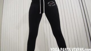 Encontrei umas calças de ioga justas que quero mostrar a vocês JOI