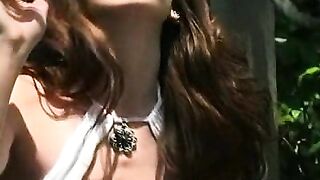 Rauchen im Freien Kayla