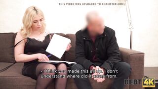 DEBT4k. L'unica possibilità di non finire in prigione è fare sesso.