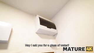 MATURE4K. Guy kept mature clients company when she wanted to get banged