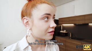 RIM4K. His First Rimjob Threesome