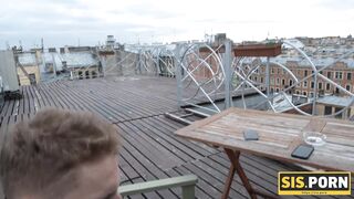 SISPORN. Hengst verspricht, rauchende Stiefschwester zu entlarven, wenn sie keinen Sex haben