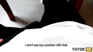 TUTOR4K. Cara fode tutora madura e inteligente em todas as posições que ela gosta