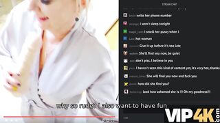 VIP4K. Sex mit dem Mathelehrer ist ein hübscher Bonus, den der Schüler erhält