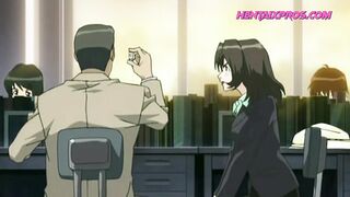 Creampie hentai senza censure con cavalcata di cazzo