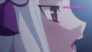 Hentai - Sesso a tre con cavalcata di un cazzo e un sacco di sperma