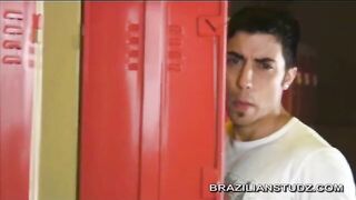 Latino Locker Room Fuck