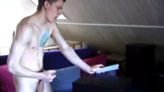 Shane golpeando su carne