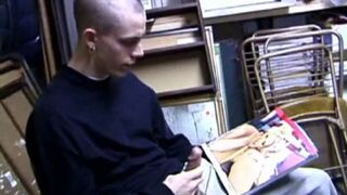 Wichsen in der Garage