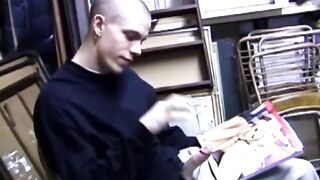 Wichsen in der Garage