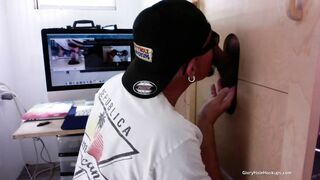 Giving Young Mechanic a Blowjob