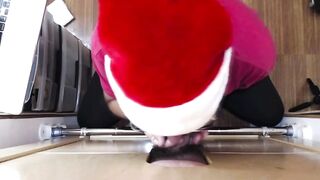 Tirando outra ereção no Gloryhole