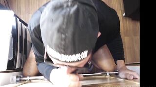 Galo de chocolate quente para o almoço