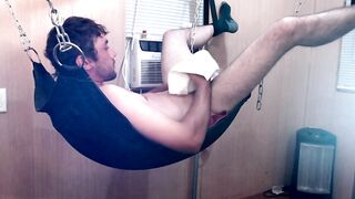 Hor Suck and Sling Bareback Fuck