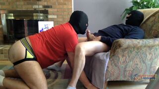 Relajado para una mamada