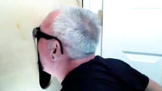 Two Hard Cocks At The Gloryhole