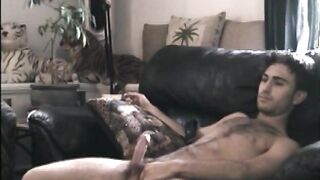 Bebiendo semen de Str8 Paulie