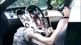 Cory, hétéro, se fait sucer en public