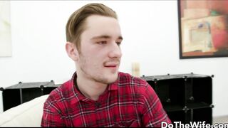 Atemberaubende Ehefrau Kira Thorn nimmt BBCs Samen