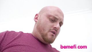 Mature Blonde Gets Choked