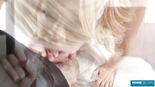 La bella bionda Katerina ingoia! - Katerina Kay