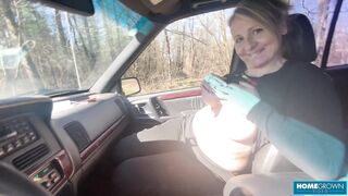 Transando gostoso na floresta! - Luna Green e Markus Green