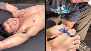 Os pés sensíveis de Caleb - Caleb