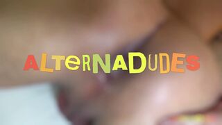 Calor de verano con papá colgado